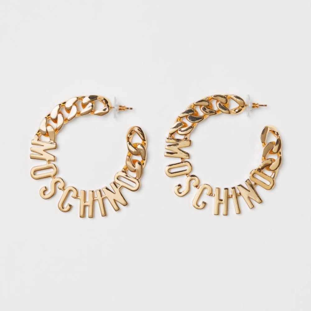 Moschino [TV] H&M Gold-plated Earrings